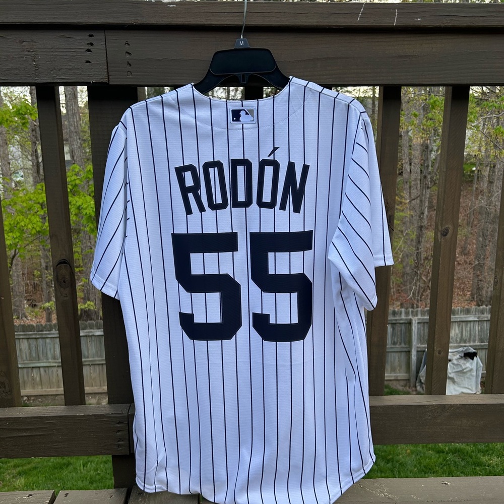 NYY Carlos Rodon #55 Jersey - Picture 2 of 4